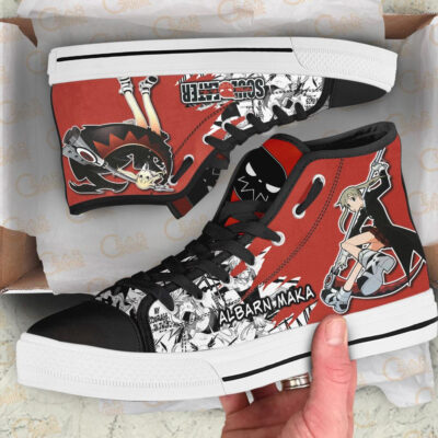 Anime Souleater Maka Albarn High Top Shoes