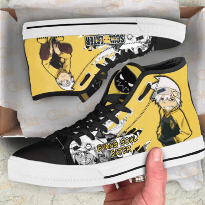 Soul Eater Evans High Top Shoes