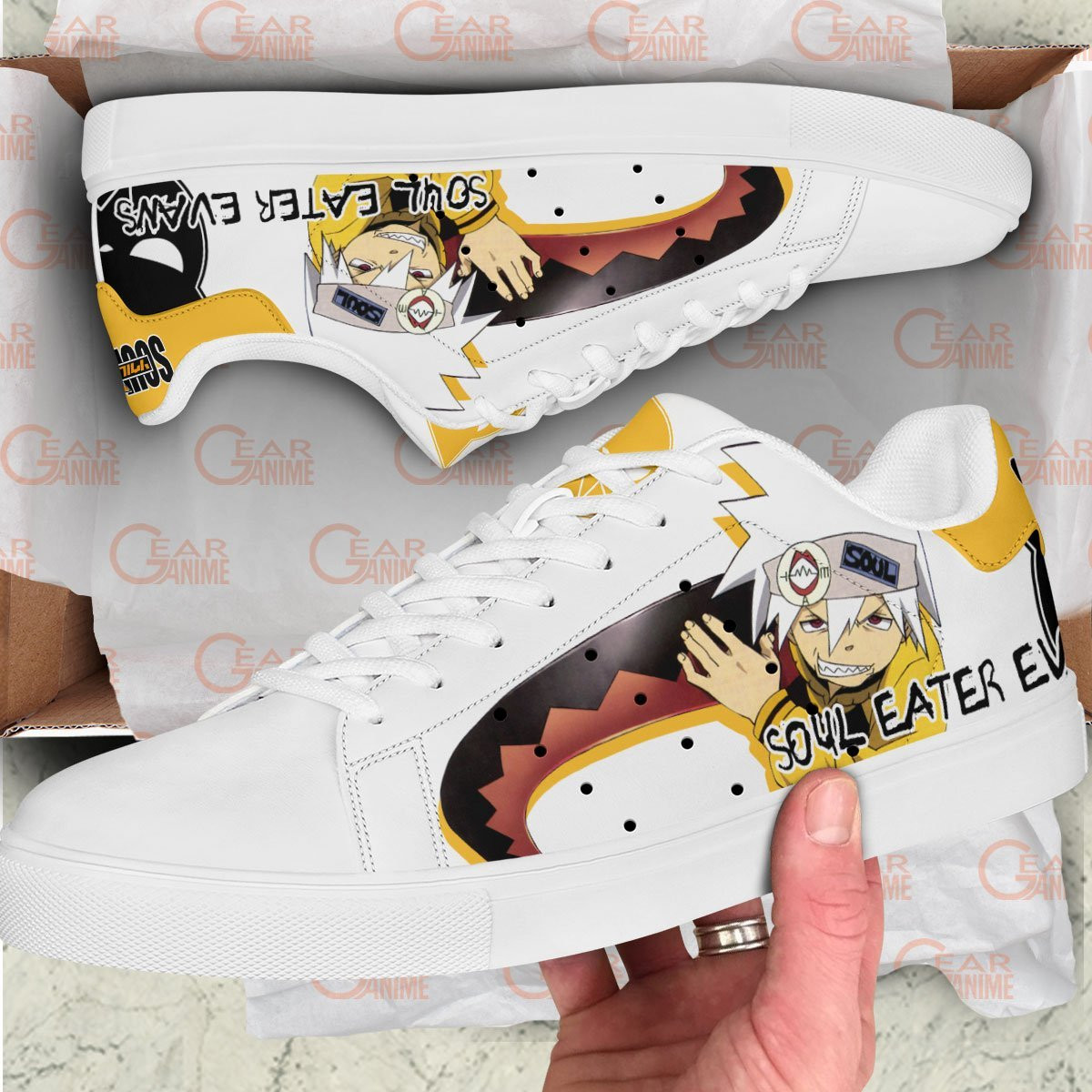 Soul Eater Evans Skate Sneakers