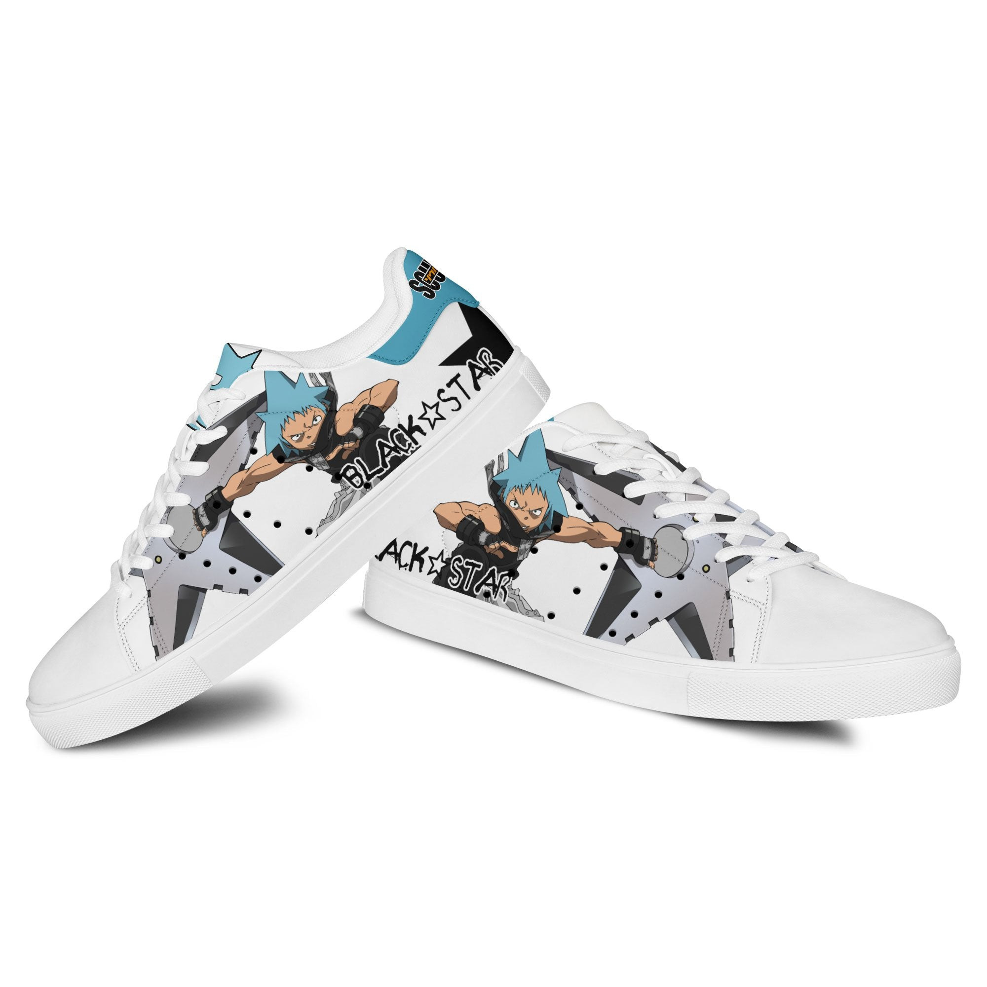 Black Star Souleater Skate Sneakers - Image 2