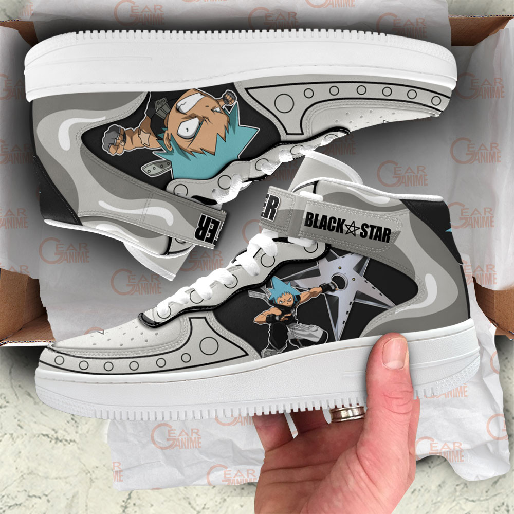 Souleater Black Star New Trending Style 2 Sneakers - Image 3