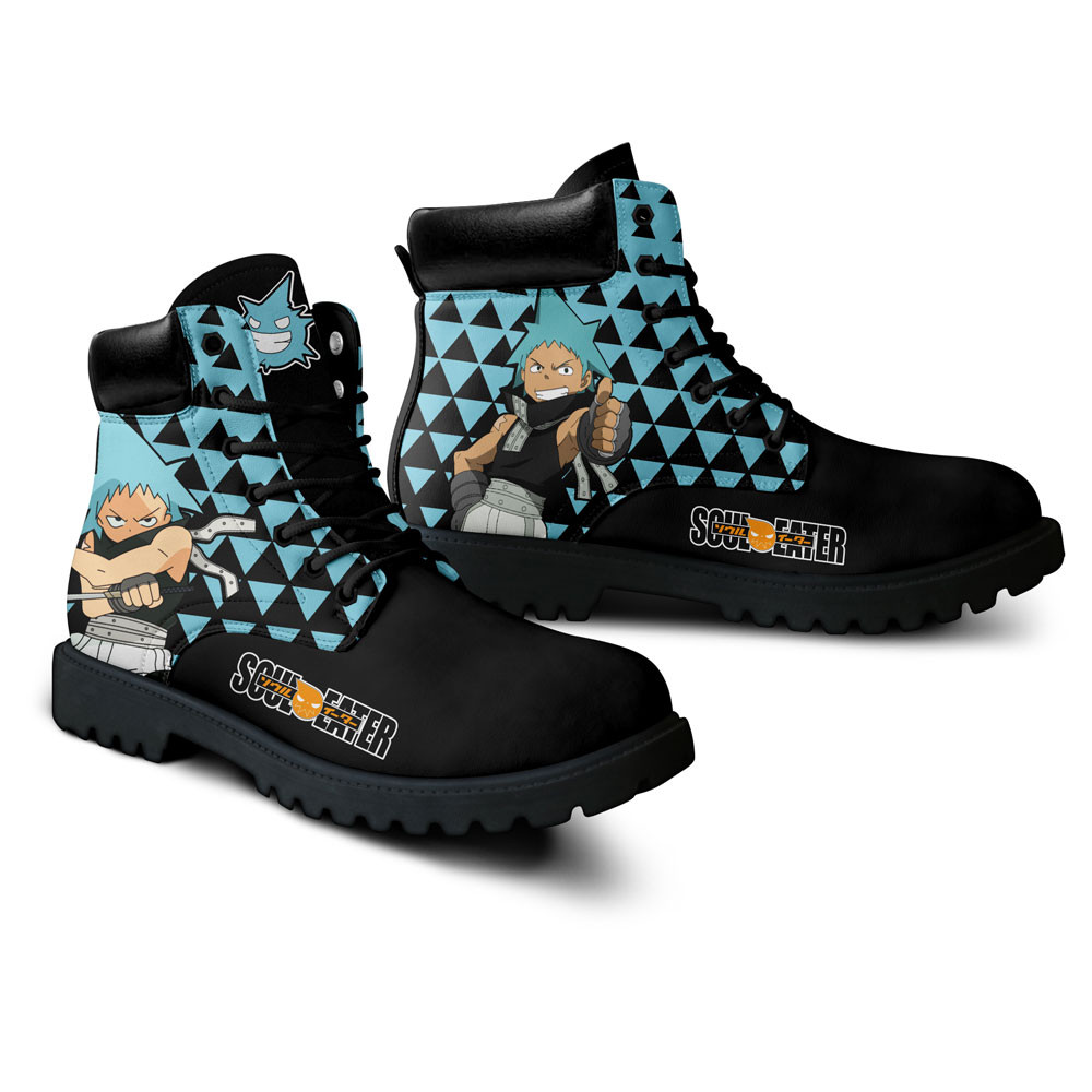 Soul Eater Black Star Boots Shoes - Image 2