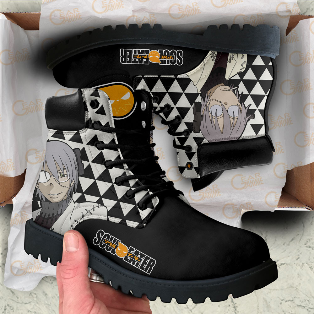 Soul Eater Franken Stein Boots Shoes