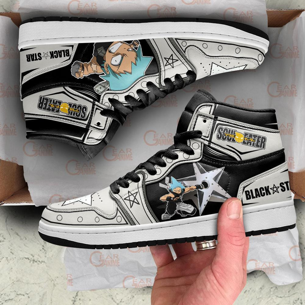 Souleater Black Star J1 Sneakers - Image 3