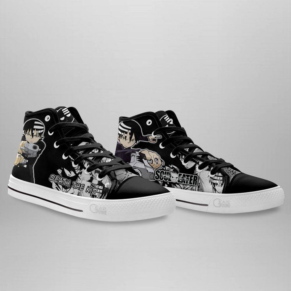 Souleater Death the Kid High Top Shoes - Image 2