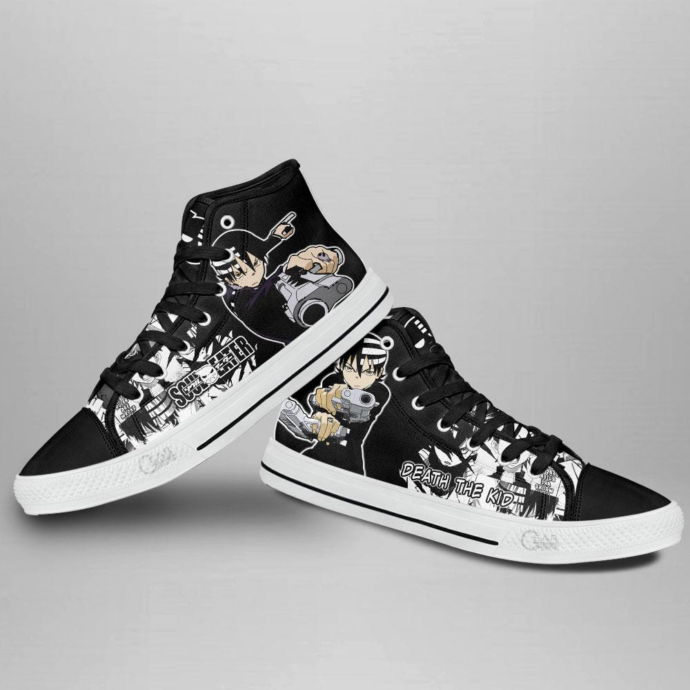 Souleater Death the Kid High Top Shoes - Image 3