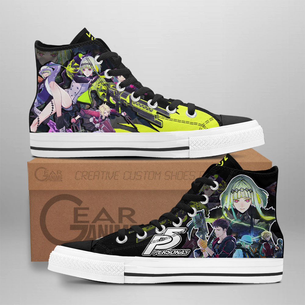Persona Souleater Hackers 2 High Top Shoes