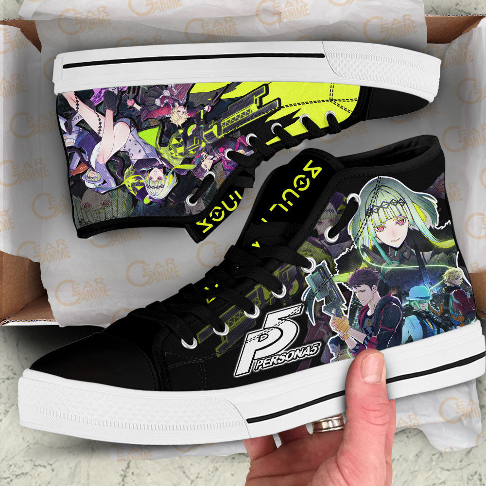 Persona Souleater Hackers 2 High Top Shoes - Image 2