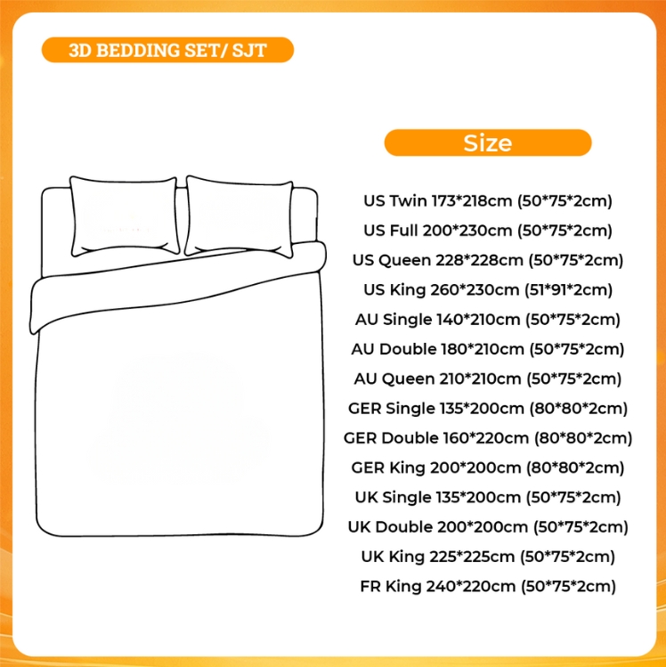 3D BEDDING SET - Soul Eater Shop
