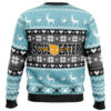 Christmas Black Star Soul Eater men sweatshirt BACK mockup - Soul Eater Shop