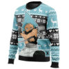 Christmas Black Star Soul Eater men sweatshirt SIDE FRONT mockup - Soul Eater Shop
