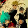 Classic Anime Soul Eater Poster Vintage Kraft Paper Prints and Posters Art Painting For Fans Home 12 - Soul Eater Shop