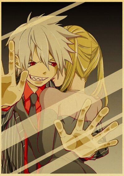 Soul Eater Sinister Anime Character Poster