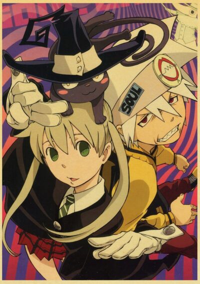 Soul Eater Mysterious Anime Character Poster