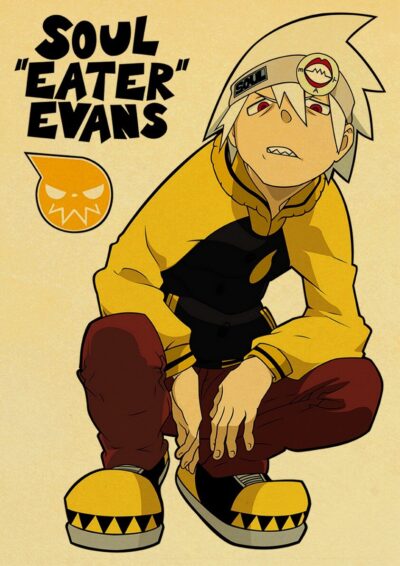 Soul Eater Dramatic Anime Artwork Poster