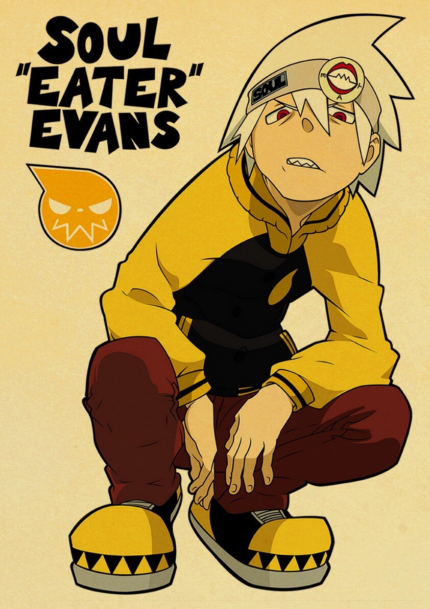 Soul Eater Dramatic Anime Artwork Poster