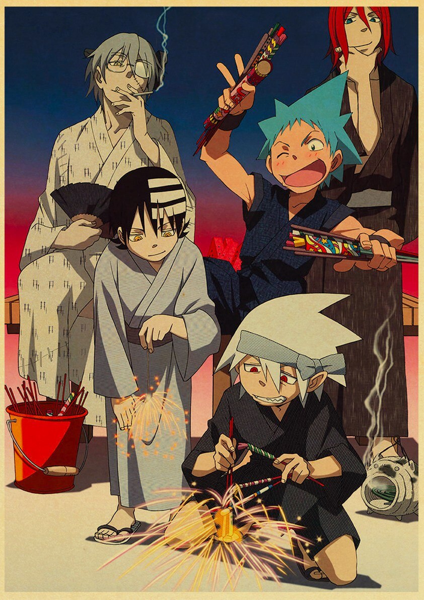 Soul Eater Alternative Gothic Anime Poster