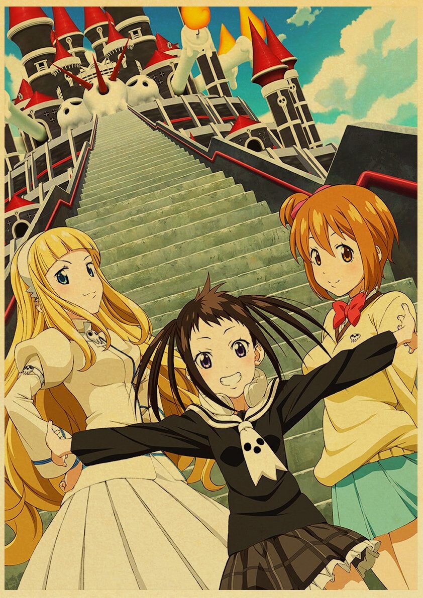 Soul Eater Supernatural Anime Poster