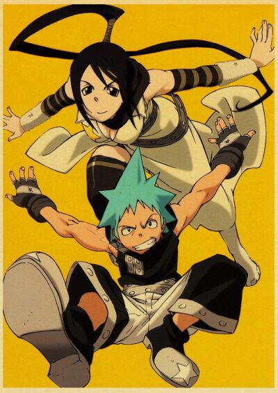 Soul Eater Classic Dark Anime Poster