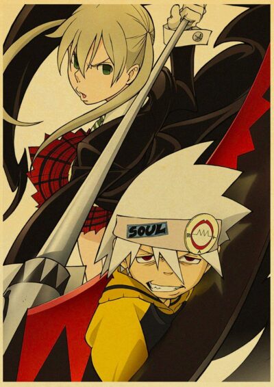 Soul Eater Eerie Gothic Artwork Poster