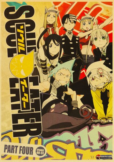 Soul Eater Macabre Anime Artwork Poster
