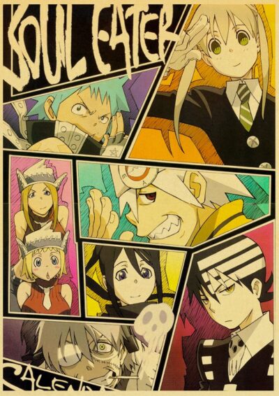 Soul Eater Occult Inspired Anime Poster