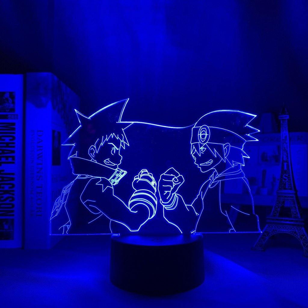 Soul Eater Soul Evans and Black☆Star Dynamic 3D Lamp - Image 7