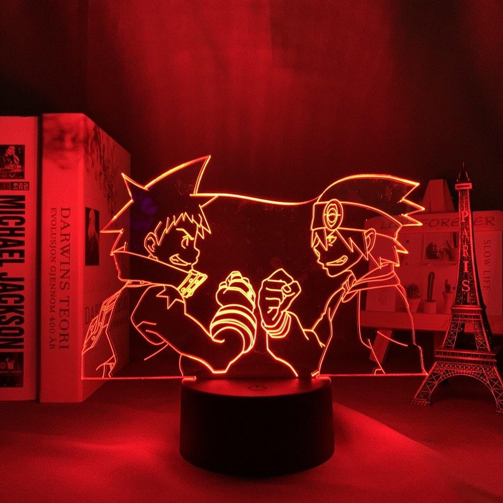 Soul Eater Soul Evans and Black☆Star Dynamic 3D Lamp - Image 4