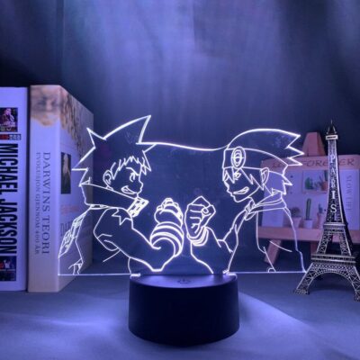 Soul Eater Soul Evans and Black☆Star Dynamic 3D Lamp