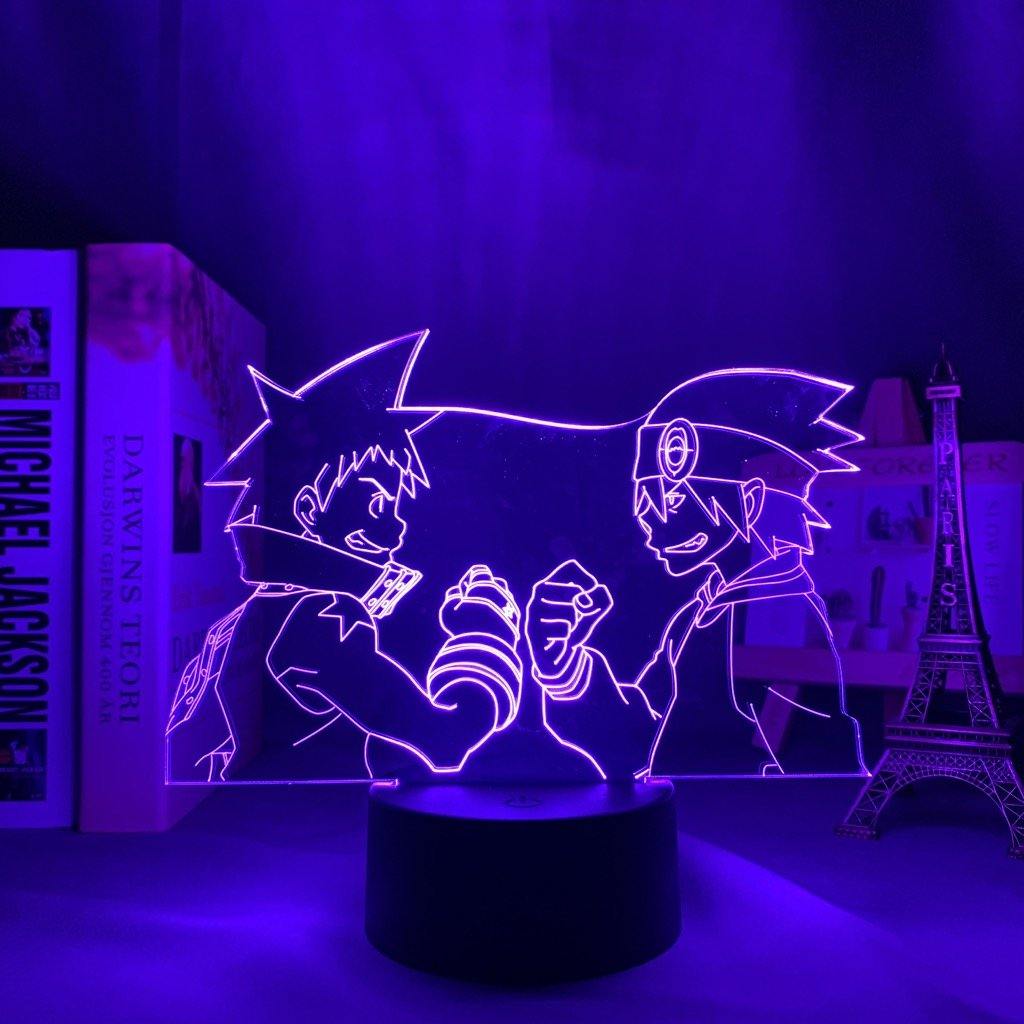 Soul Eater Soul Evans and Black☆Star Dynamic 3D Lamp - Image 6