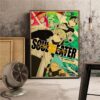 Japan Classic Anime Soul Eater Poster Vintage Prints and Posters Art Painting For Fans Home Room 1 - Soul Eater Shop