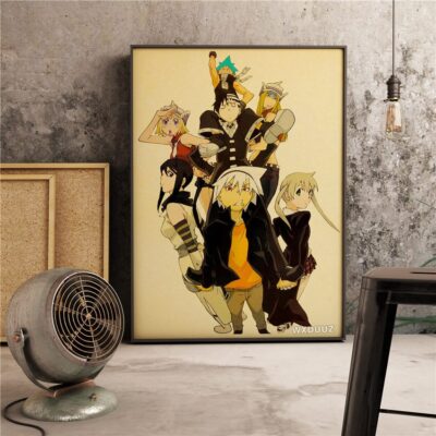 Soul Eater Iconic Anime Series Wall Art