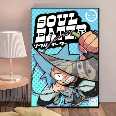Black☆Star Soul Eater Manga Wall Art