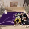 Soul Eater Main Characters Purple Design Rug