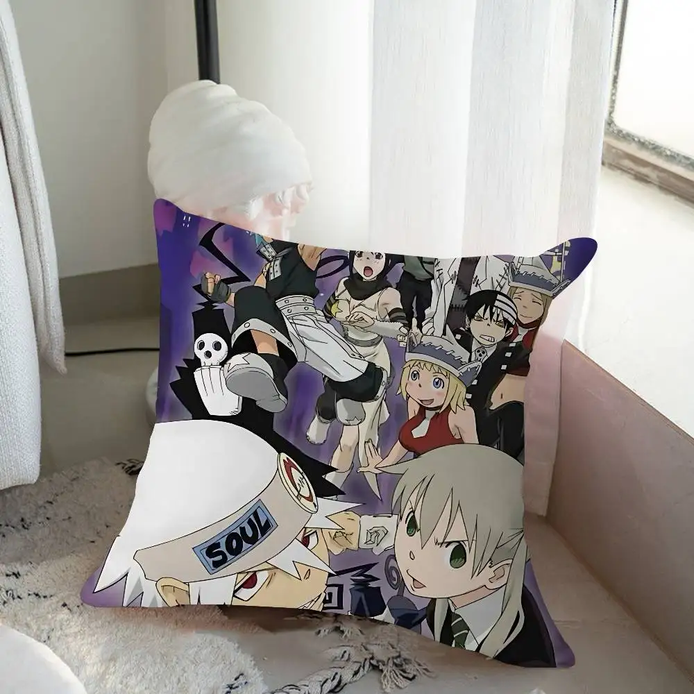 Soul Eater Cool Anime Artwork Throw Pillow