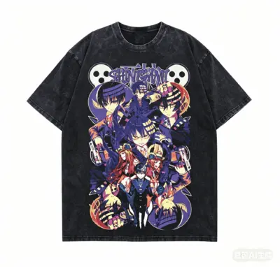 Soul Eater Vintage Collection Mineral Washed T-shirt