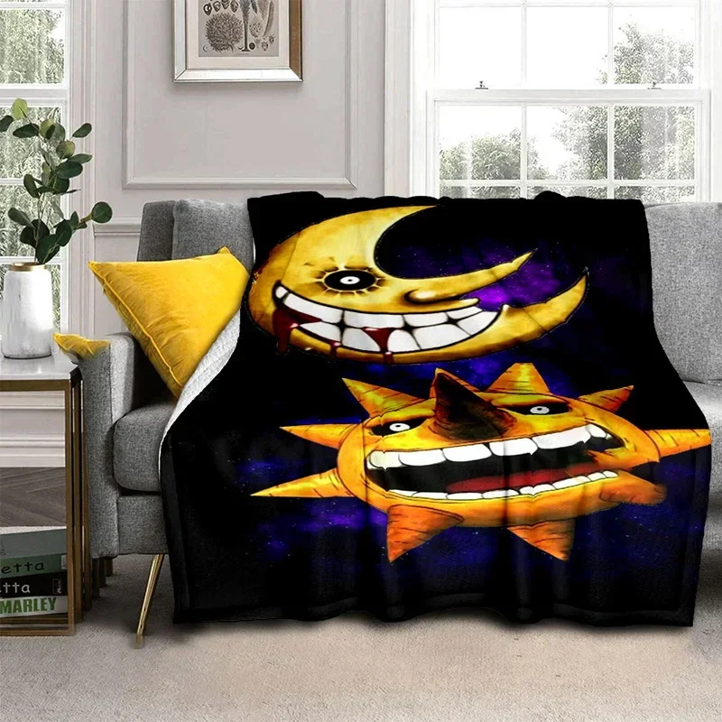 Soul Eater Gothic Dark Fantasy Decorative Throw Blanket