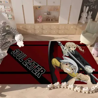Soul Eater Soul Evans and Maka Albarn Rug