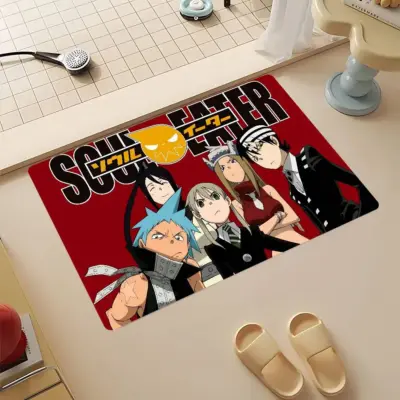 Anime Soul Eater Dynamic Pose Bath Mat