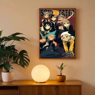 Soul Eater Retro Anime Wall Art