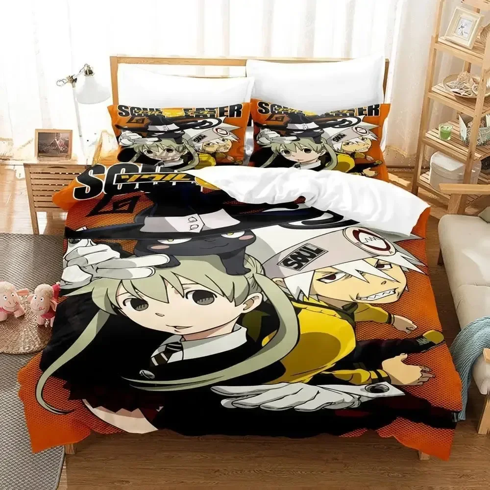 Maka Albarn and Soul Evans Fighting Bedding Set