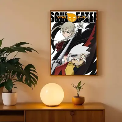 Maka Albarn and Soul Evans Fighting Wall Art