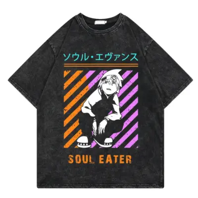 Soul Eater Print Graphic T-shirt