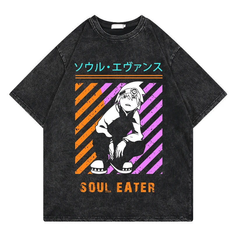 Soul Eater Print Graphic T-shirt