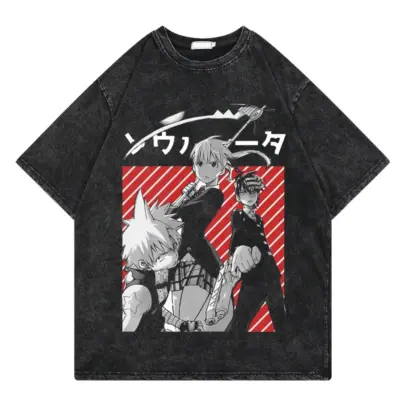 Soul Eater New Design Vintage T-shirt