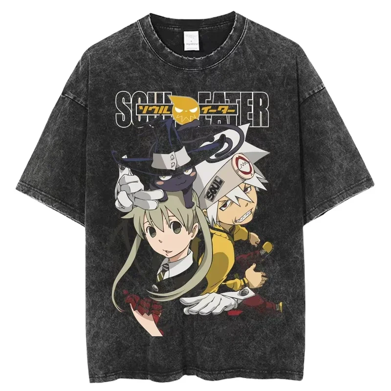 Soul Eater Classic Anime Mineral Wash T-Shirt