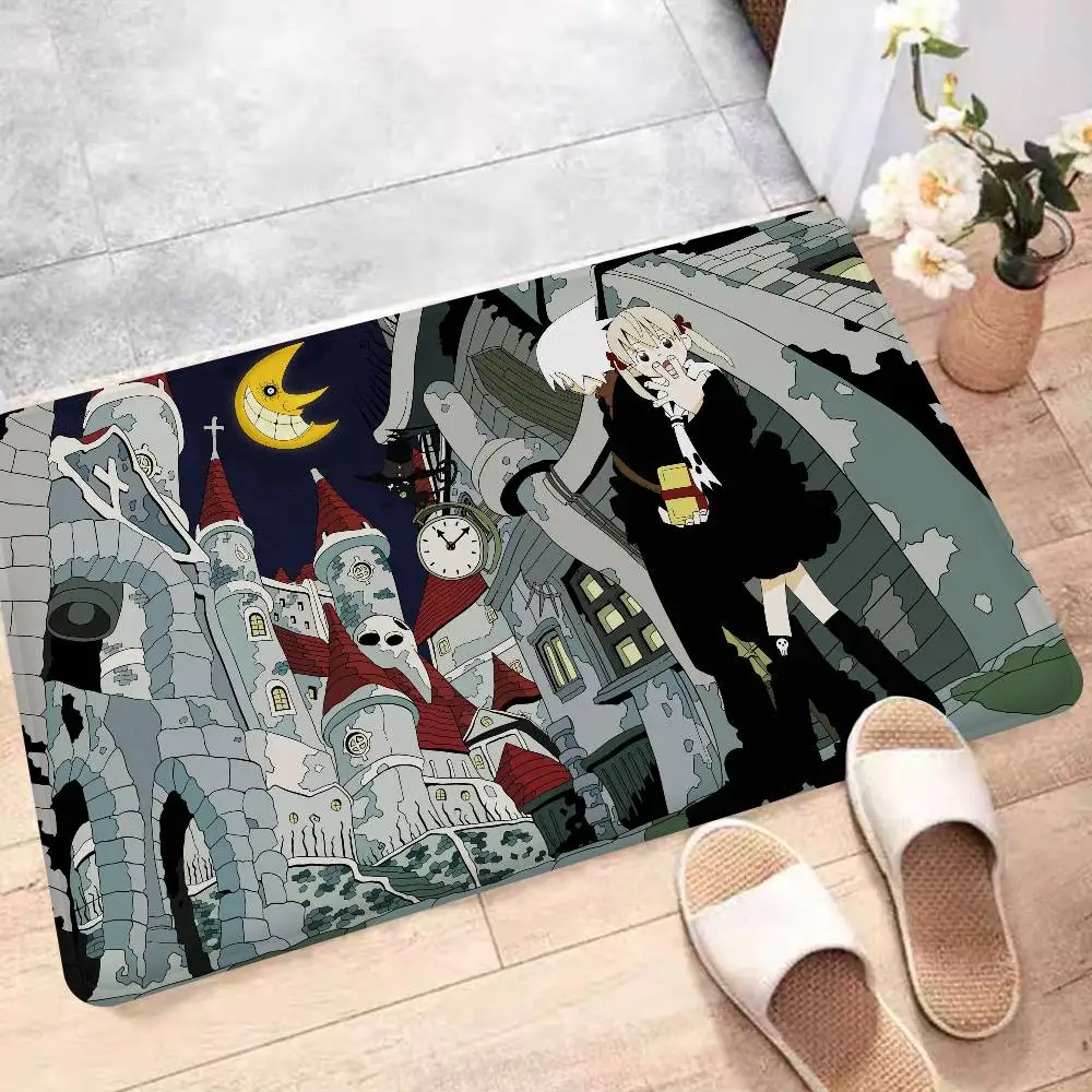 Manga Soul Eater Grey Design Bath Mat