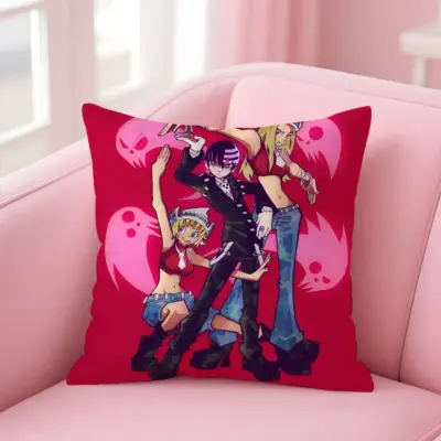 Soul Eater Soft Plush Anime Throw Pillow