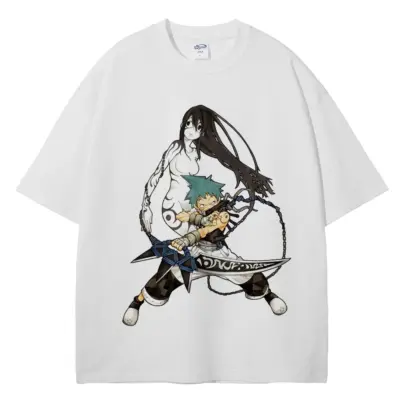 Soul Eater Retro Manga Panel T-Shirt