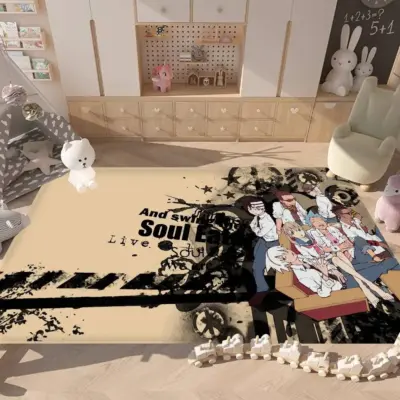 Soul Eater Retro Anime Design Rug